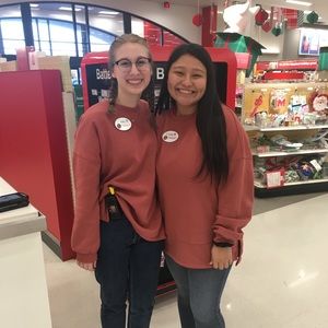 Red Crewneck Sweatshirt